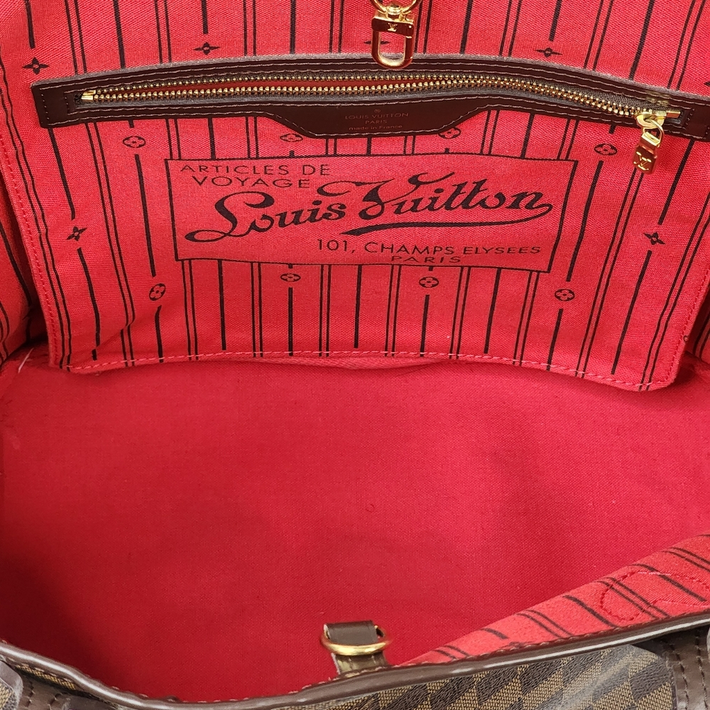 Louis Vuitton Damier Ebene Neverfull MM - Picture 4 of 10